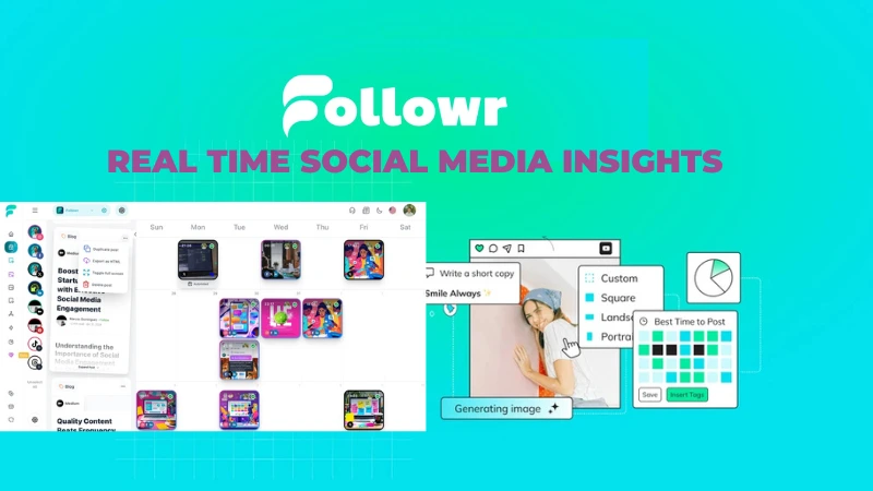 Followr Real Time Social Media Insights